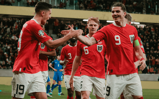 奥地利队力争三分，对阵爱沙尼亚队