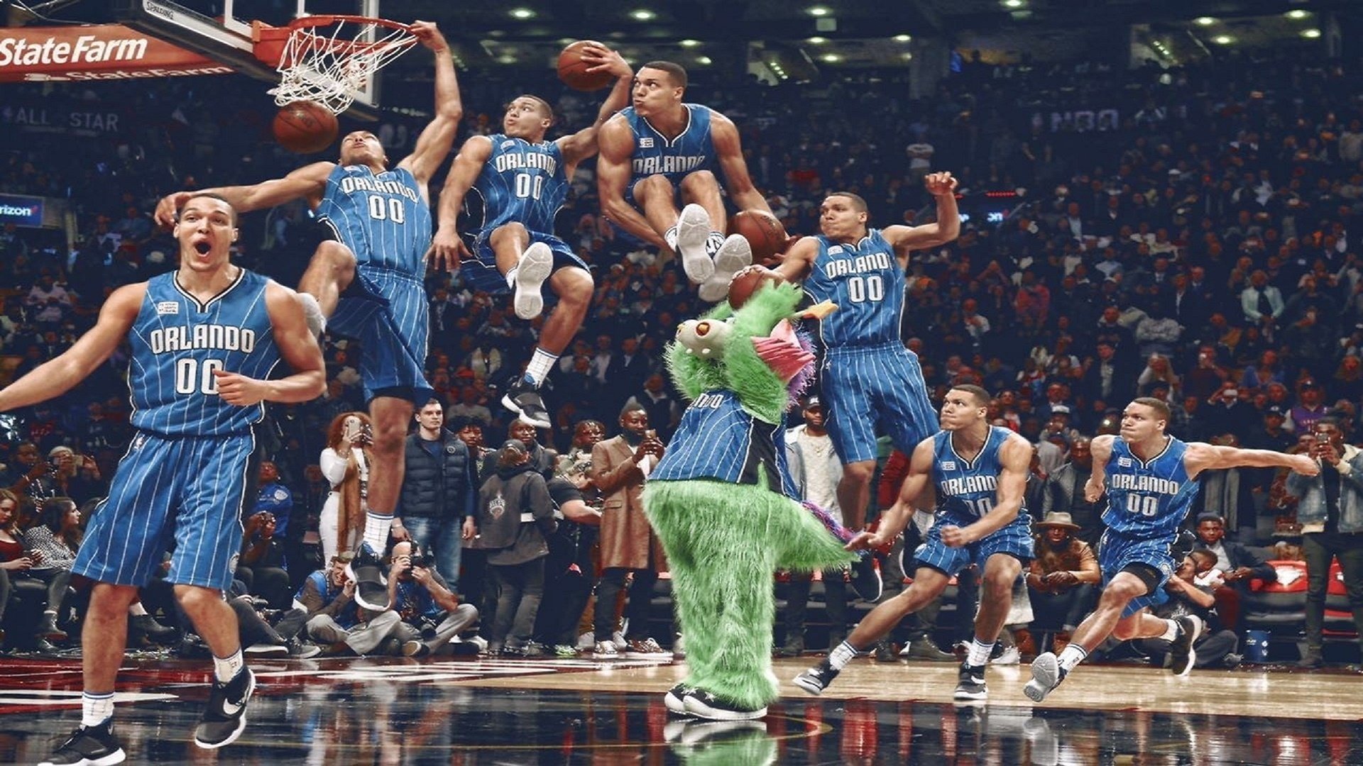 福登闪耀NBA季后赛之夜，当足球巨星跨界定义价值新维度